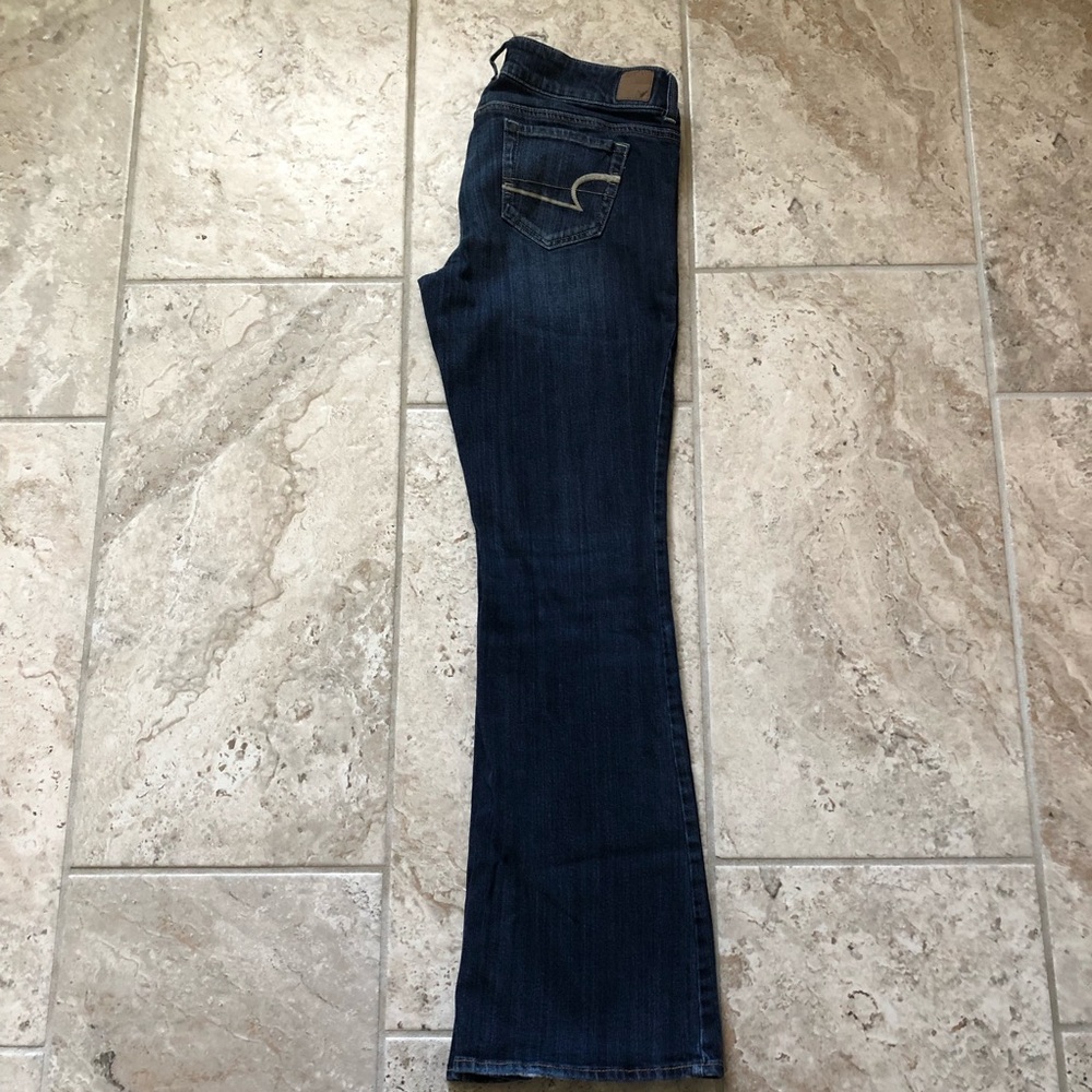 American Eagle stretch artist jeans, size 10 reg